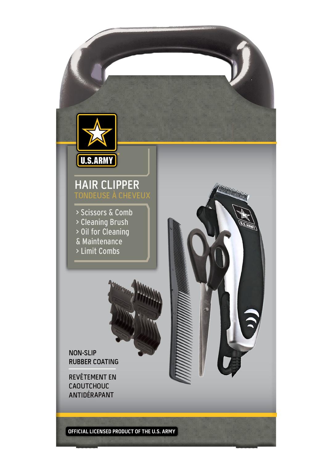 Military Razor Set US Army Corded Hair Clipper Set, 10 Piece - 24835-US | Rural King