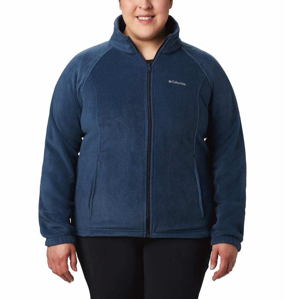 Columbia Women's Benton Springs Fleece Jacket, Navy Blue - 1372112 ...