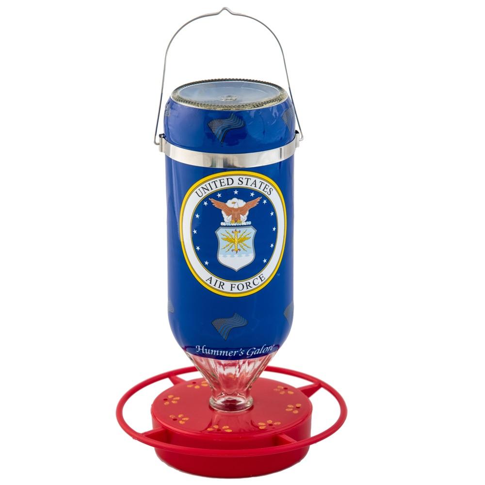Hummingbird Forces Hummer's Galore US Air Force Hummingbird Feeder, 32 oz. - USAF32 ...