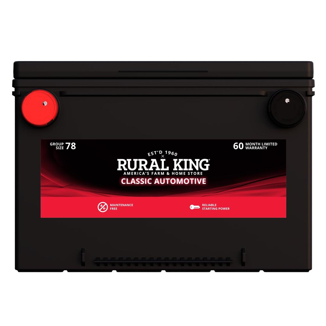 Classic Automotive Battery 700 CCA Group Size 78 Rural King Rural King