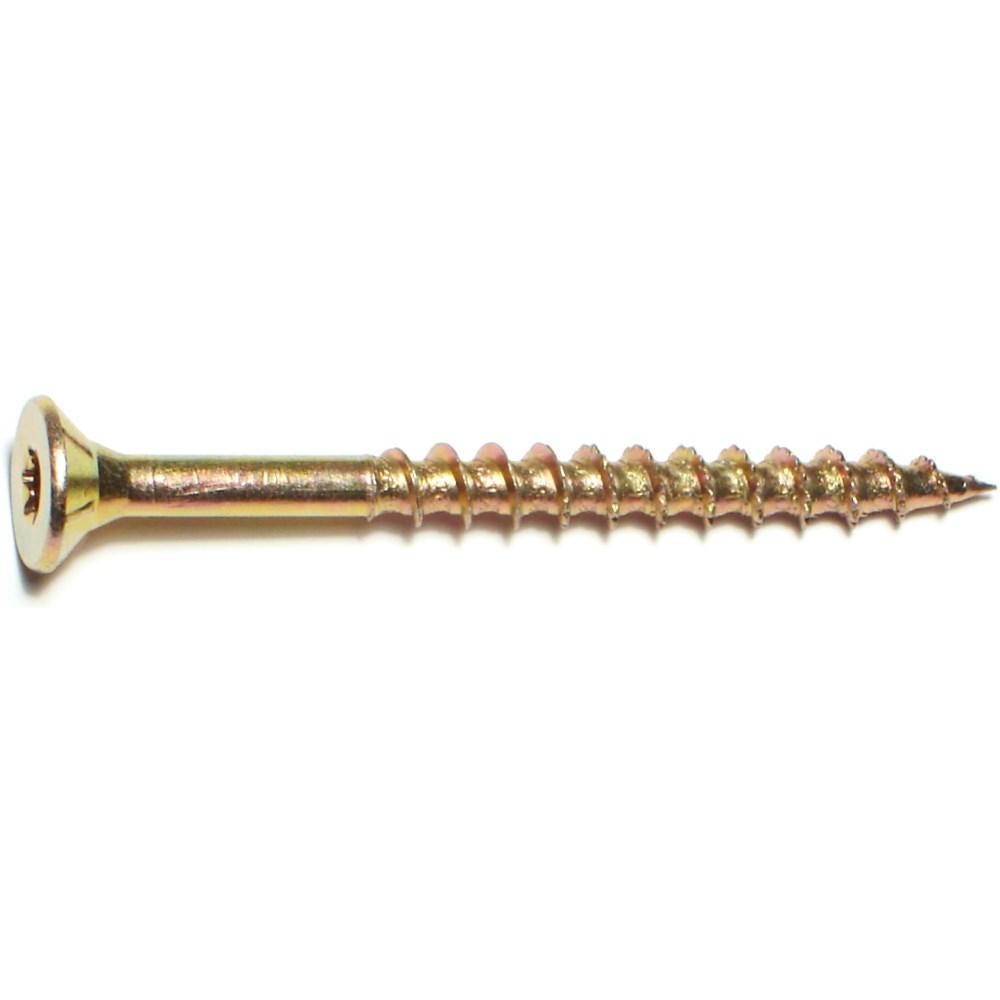 Interior Yellow Zinc Coated Multi-Purpose Wood Screw | Big Timber Interior Yellow Zinc Coated Multi-Purpose Wood Screw | Big Timber