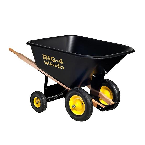Wheelbarrow Rural King Big 4 Wheeler Heavy Duty 10 cu. ft. Wheelbarrow | Rural King