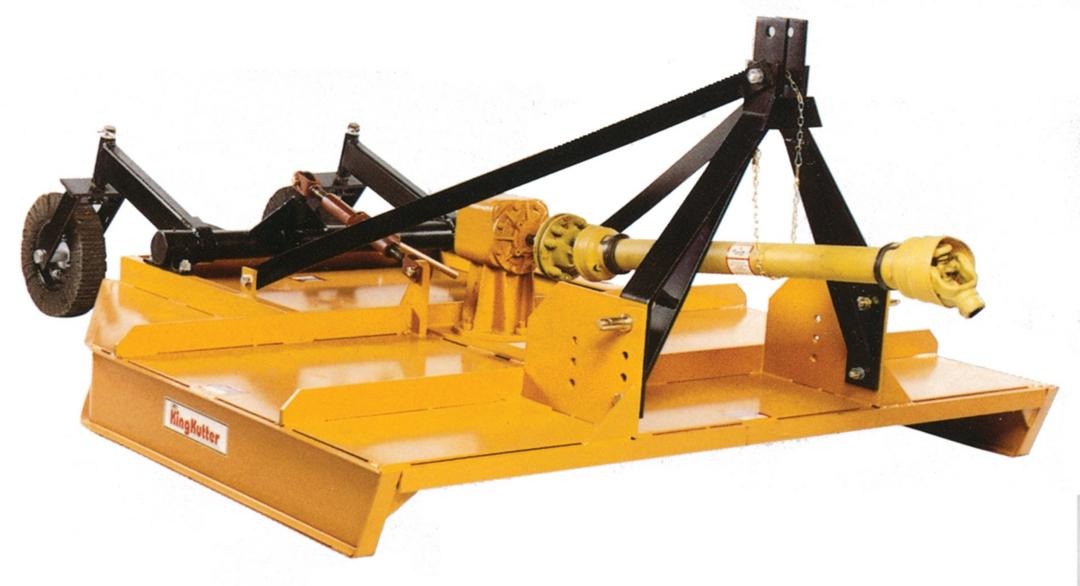 Kutter King Kutter 7 ft. Heavy Duty Rotary Kutter 80 HP Gearbox - Yellow ...
