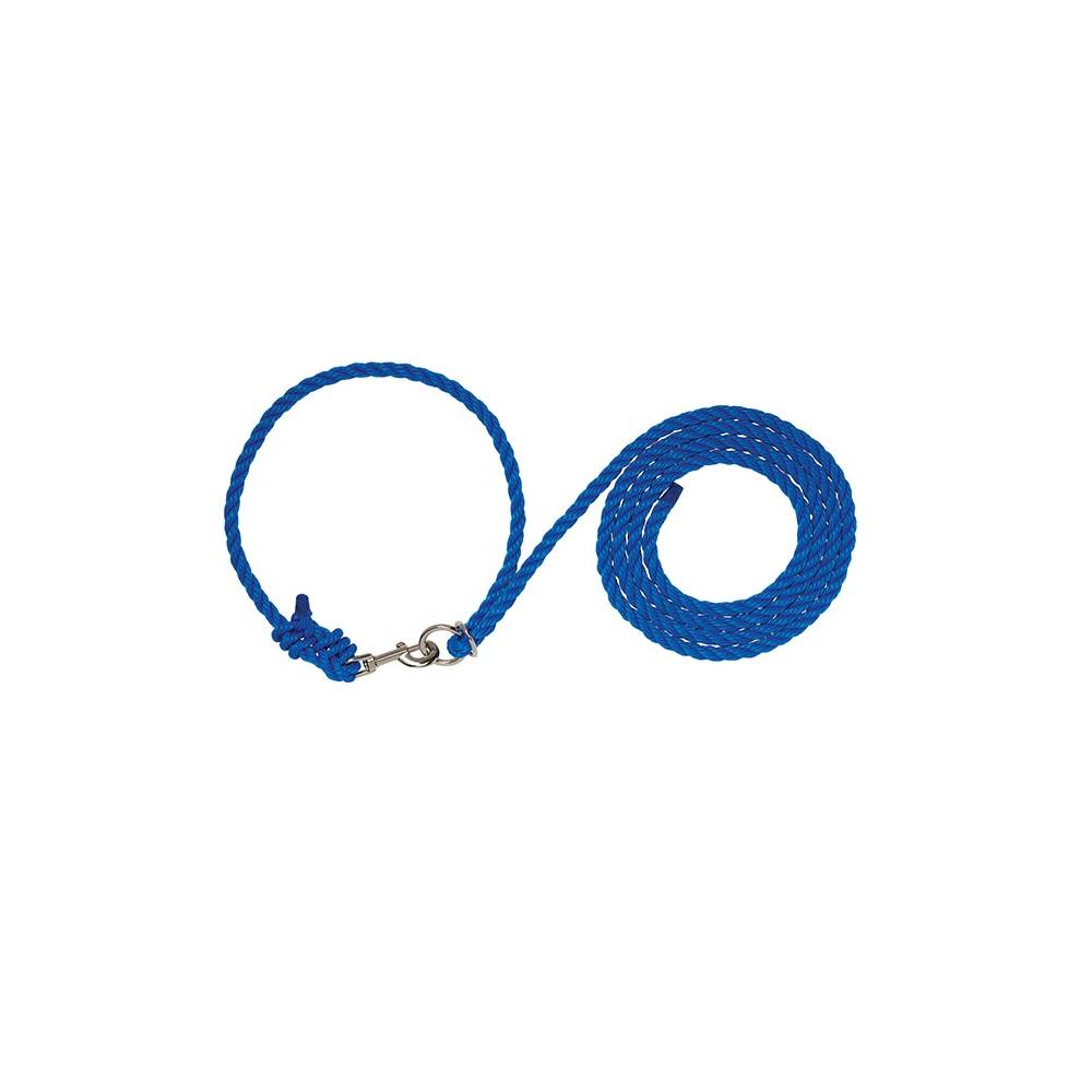 Rural Ropes Weaver Livestock Adjustable Poly Neck Rope, Blue - 35-4040-BL | Rural King