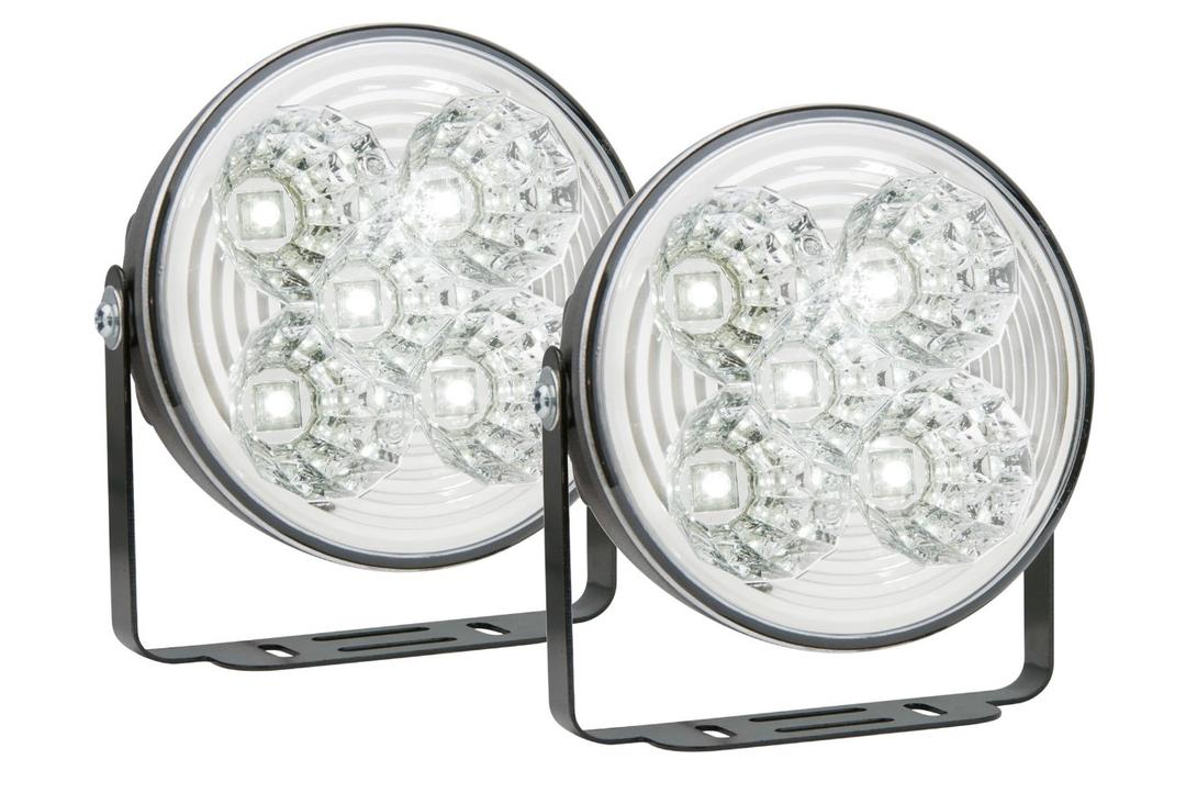 Led Racing Lt (2) White 5 Led Racing Light Kit With Illuminated Rocker Swich, Retail ...