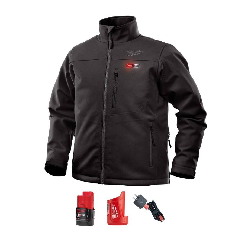 Milwaukee Men s M12 12 Volt Lithium Ion Cordless Heated Jacket Kit With milwaukee-men-s-m12-12-volt-lithium-ion-cordless-heated-jacket-kit-with