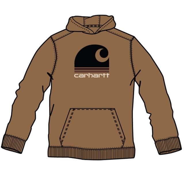 Security Storeroom Graphics Carhartt Toddler Boy's Graphic Long Sleeve Hooded Sweatshirt | Rural King