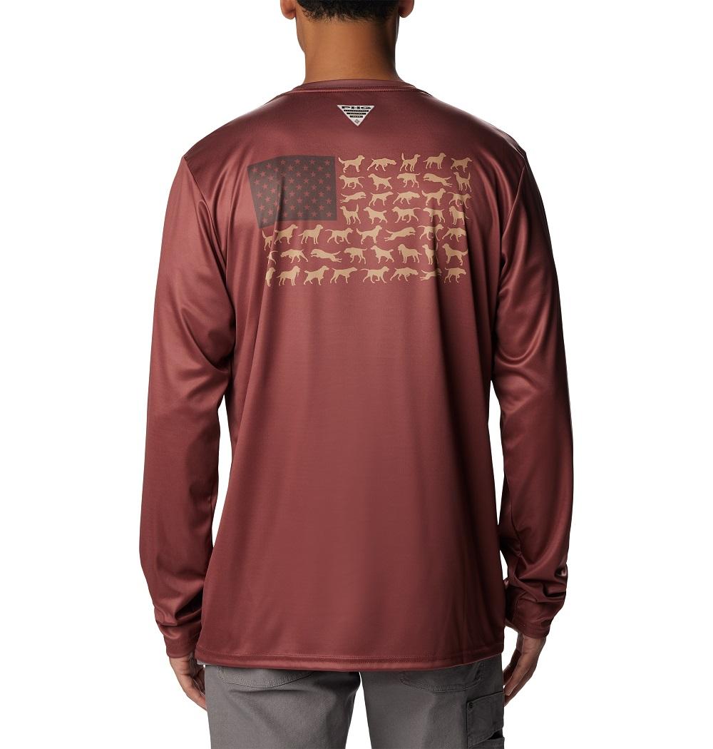Columbia NCAA Terminal Tackle Chemise à manches longues pour homme, Arkansas Razorbacks, X-Large Big Columbia NCAA Terminal Tackle Chemise à manches longues pour homme, Arkansas Razorbacks, X-Large Big