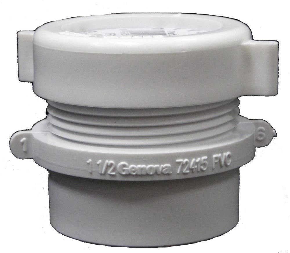 Capped Trap Adapter 1 1/2\