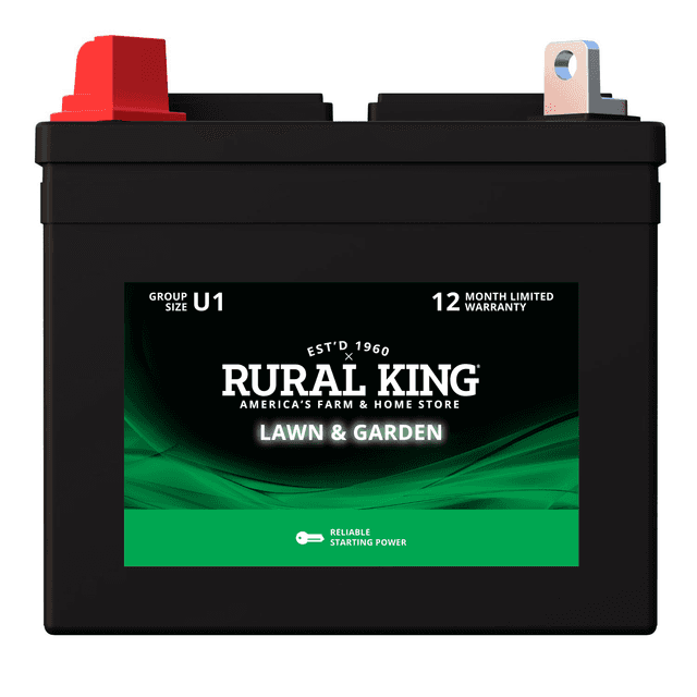 Rural King Lawn & Garden Battery, Group Size U1LLT Rural King