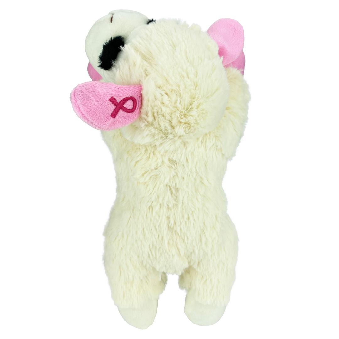 Pink Ribbon Dogs Multipet's Lamb Chop Pink Ribbon Plush Dog Toy - 48459 | Rural King