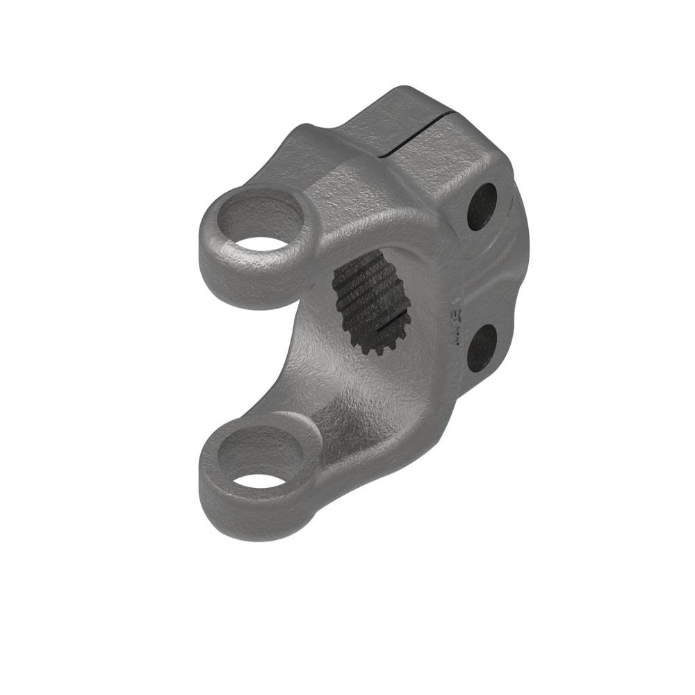 Spline Clmap Weasler 44 Series Yoke with 1 3/4-20 Spline Bore and Clamp Connection ...