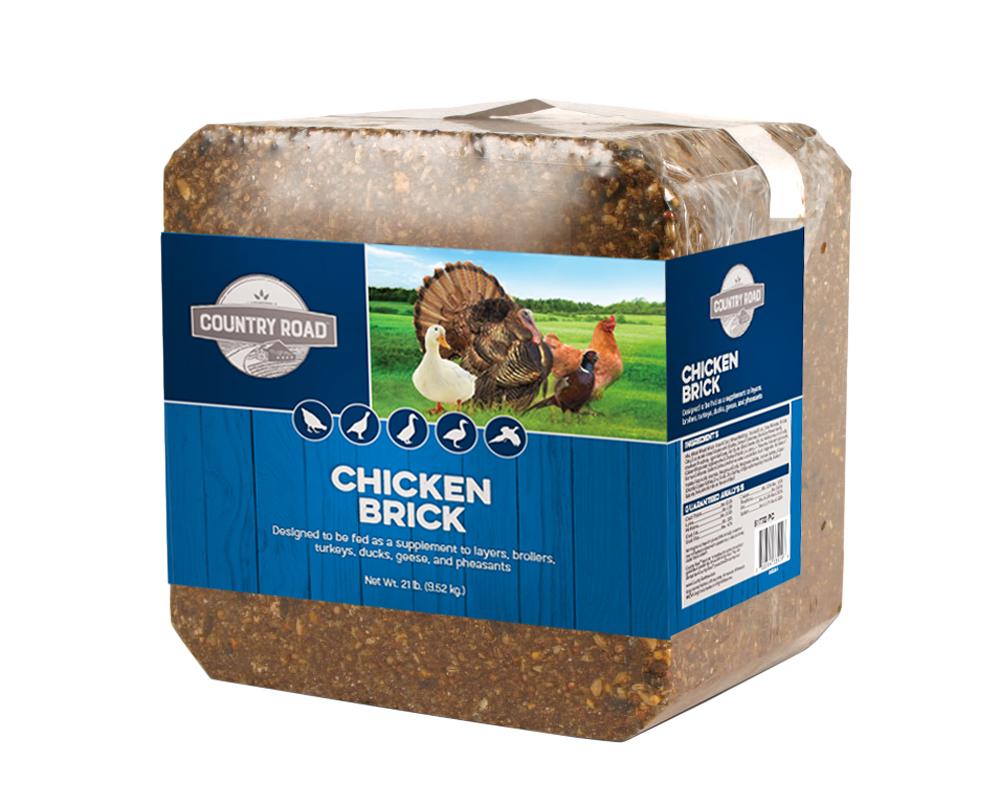 Country Road Chicken Brick Poultry Block, 21 lb. Block | Rural King