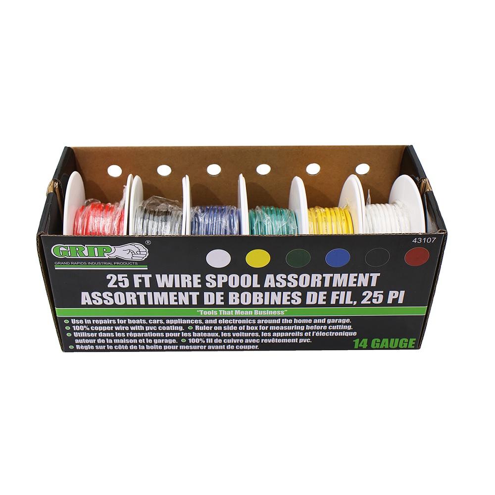 Farm Wire Spool Grip 25' 14 Gauge Wire Spool Assortment - 43107 | Rural King