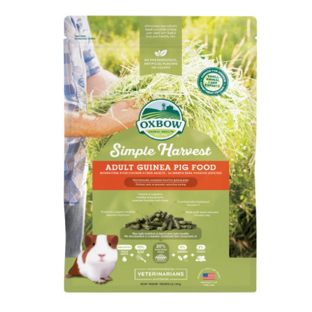 Oxbow Simple Harvest Adult Guinea Pig Food 4 Lb Bag Rural King oxbow-simple-harvest-adult-guinea-pig-food-4-lb-bag-rural-king