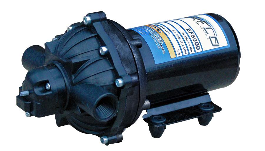 Everflo EF5500-BC 12V Diaphragm Pump – 5.5 GPM, 60 PSI – The ROP Shop