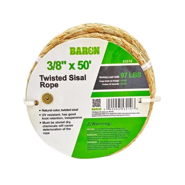 Rural Ropes Baron 3/8\