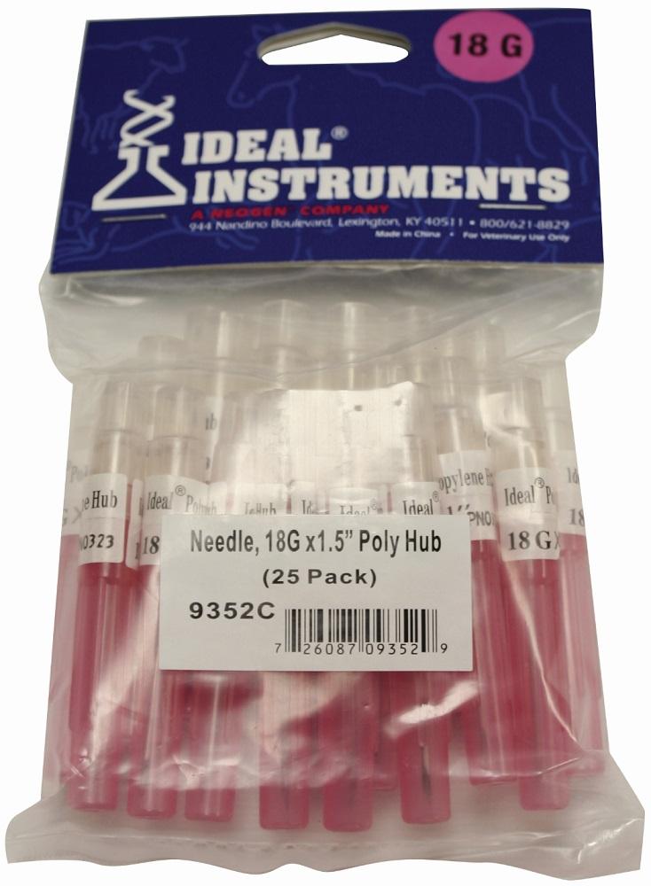 Ideal Instruments 18 Gauge X 1 1 2 Polypropylene Hub Needle 25 Pack ideal-instruments-18-gauge-x-1-1-2-polypropylene-hub-needle-25-pack