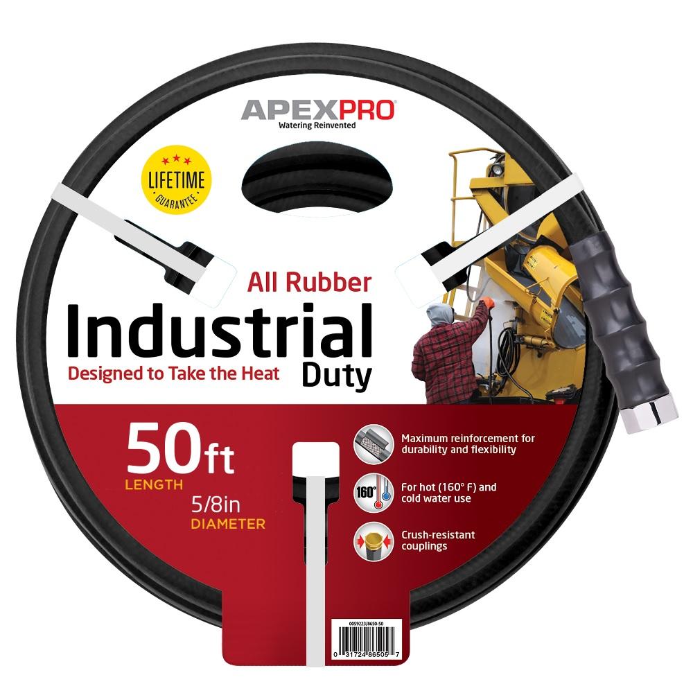 Teknor Apex Pro All Rubber Industrial Duty 5 8 Garden Hose 50 teknor-apex-pro-all-rubber-industrial-duty-5-8-garden-hose-50