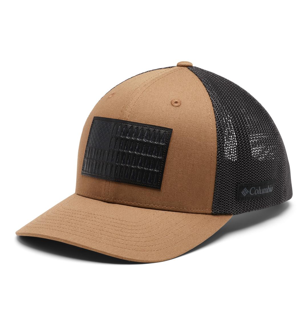 Bass Pro Shop Columbia PFG Logo Mesh Ball Cap-High Crown Coperchio