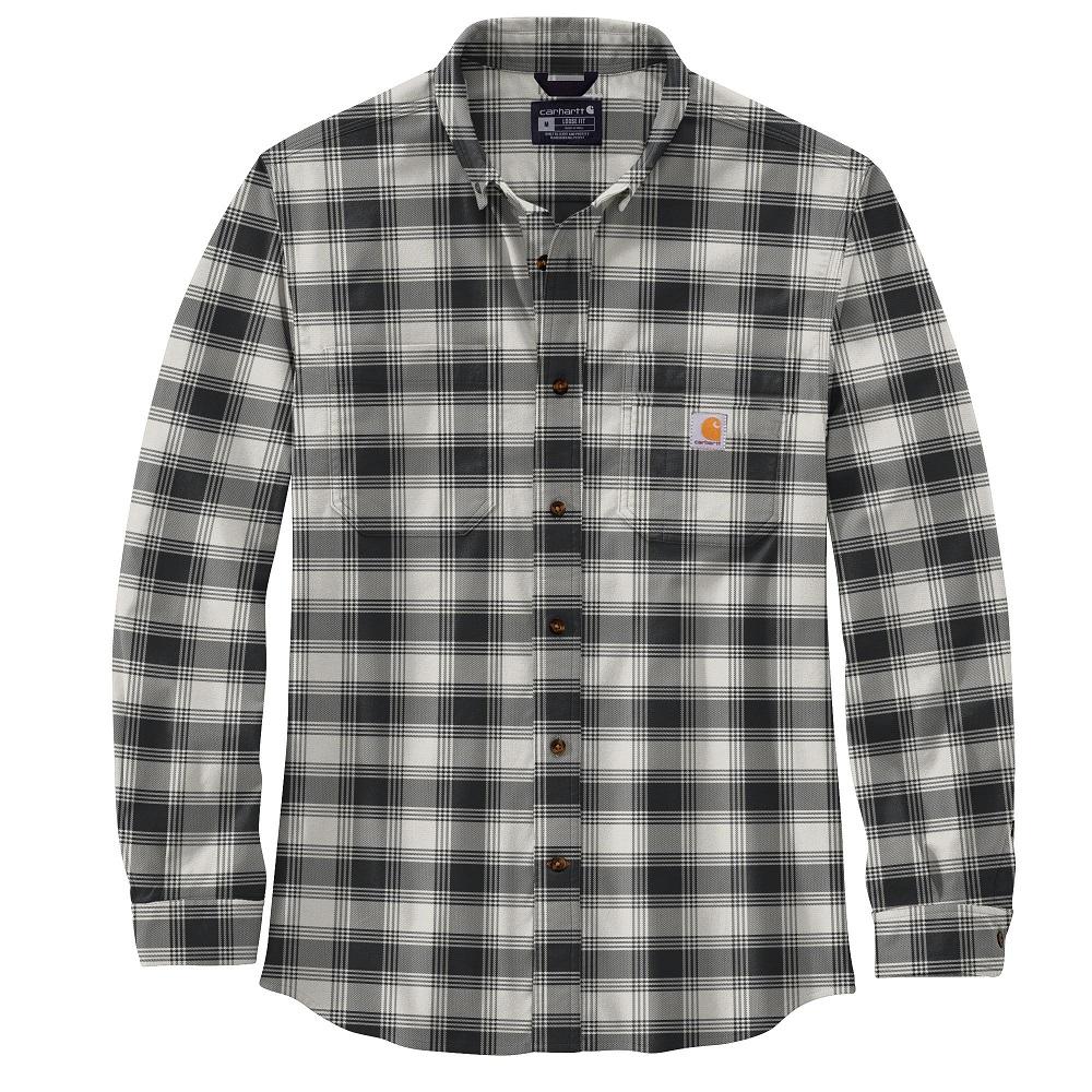 Carhartt® Men's Rugged Flex Relaxed Fit Midweight Flannel Long-Sleeve ...
