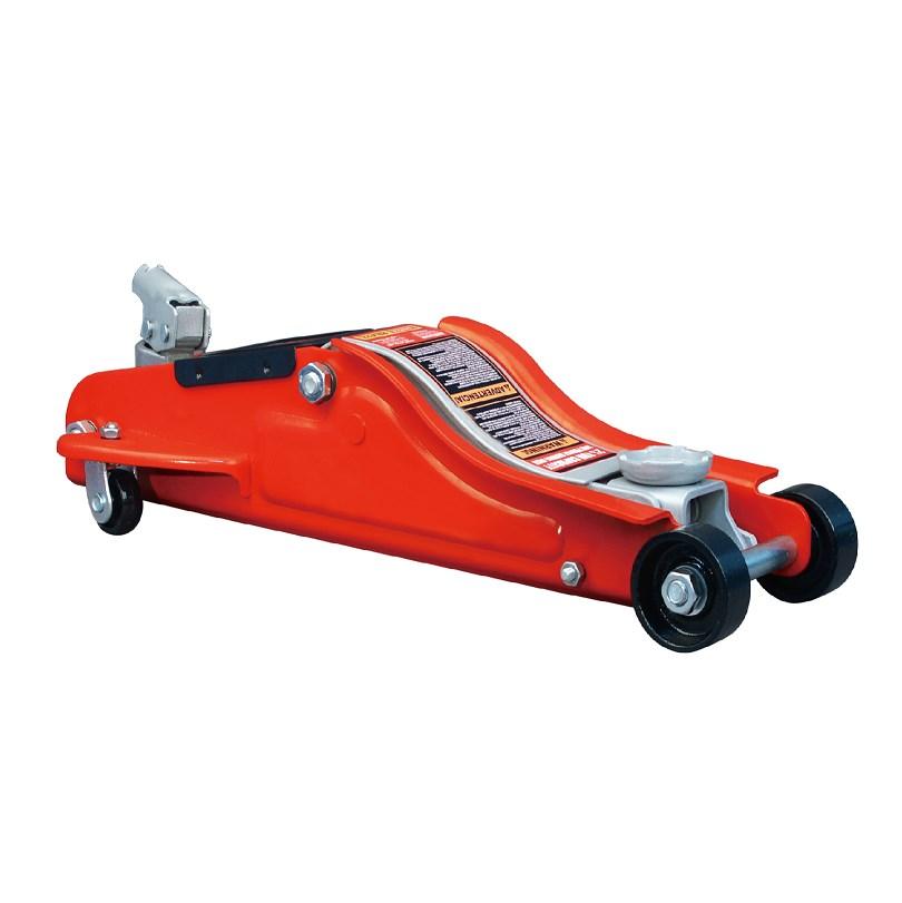 Liftmaster 2.5 Ton Low Profile Jack Ver. 2: Cric A Basso Profilo (8 Cm) Con Sollevamento Fino A 36,8 Cm, Idraulica Potenziata