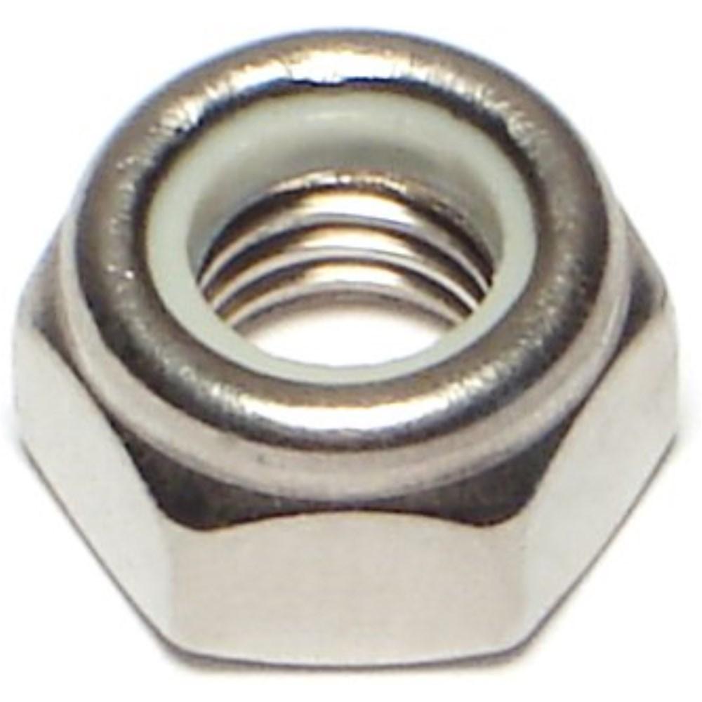 Midwest Fastener 8mm-1.25 A2-70 Stainless Coarse Thread Nylon Insert ...