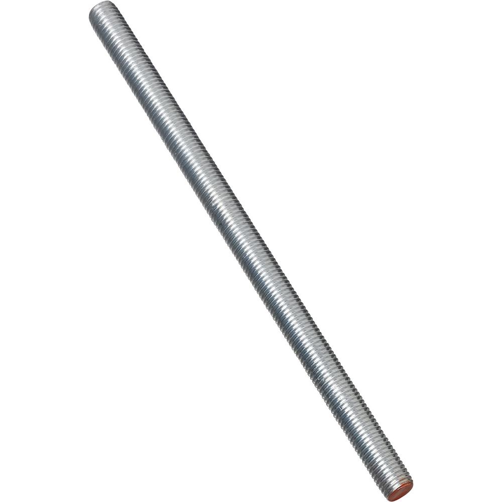 Course Thread Rod National Hardware 4000BC Steel Threaded Rod - Coarse Thread in Zinc ...