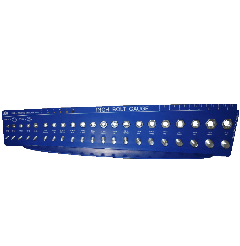 Thread Checker Card Dorman Check-a-Thread Standard Hardware Bolt Thread Checker - 89987 ...