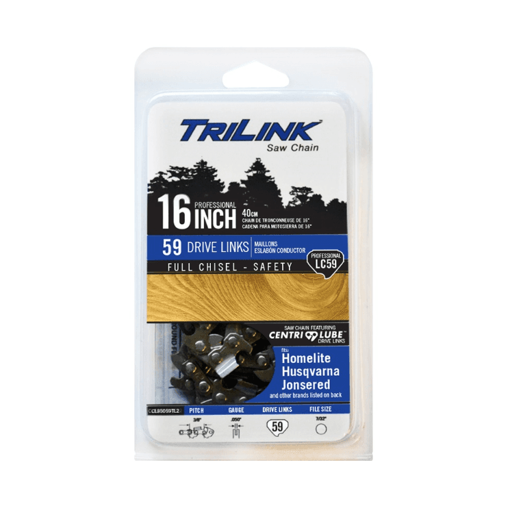 TriLink Saw Chain 16 inch Chain w/ 59 Drive Links CL85059TL2 | Rural King