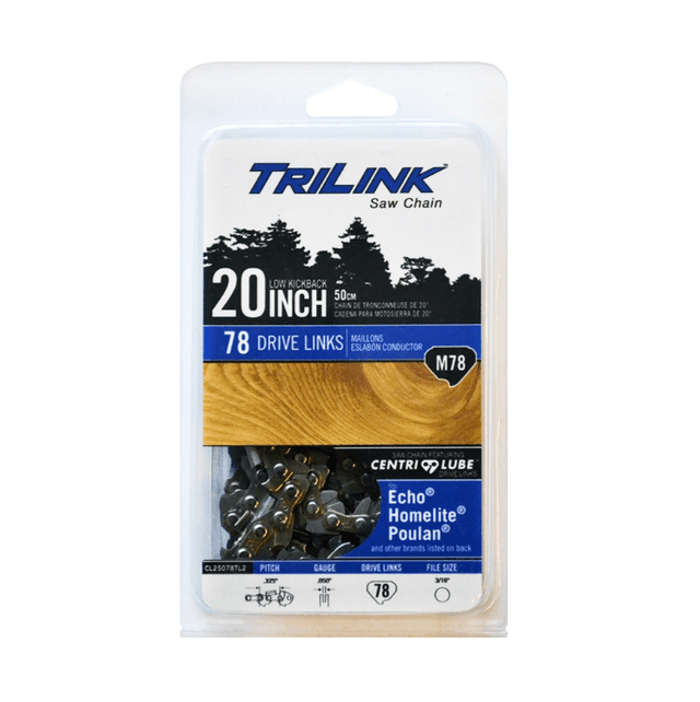 TriLink Saw Chain 20 inch Chain w/ 78 Drive Links CL25078TL2 | Rural King