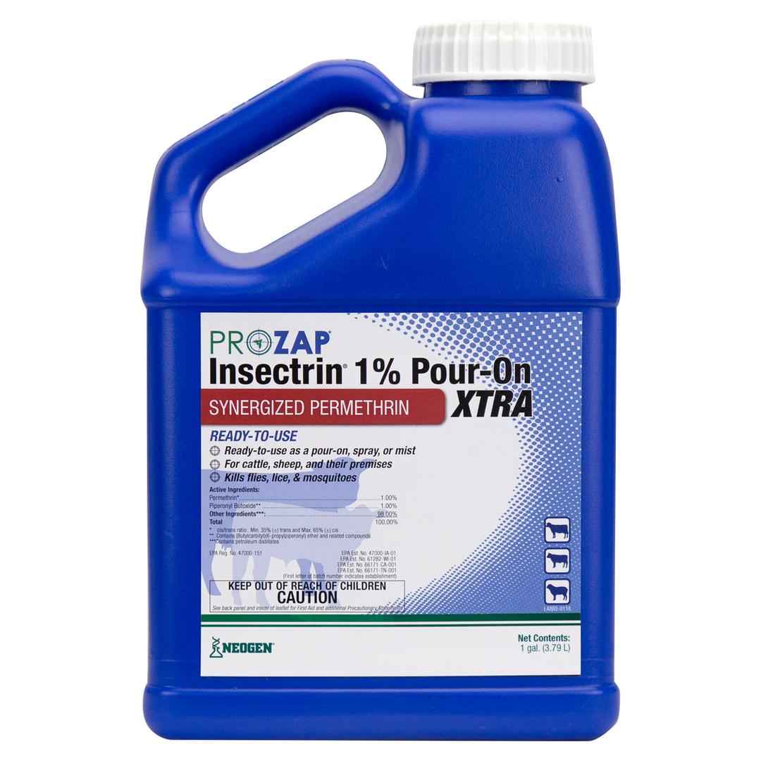 Prozap Insect Control Prozap Insectrin 1% Pour-On Xtra, 1 Gallon - 1517010 | Rural King