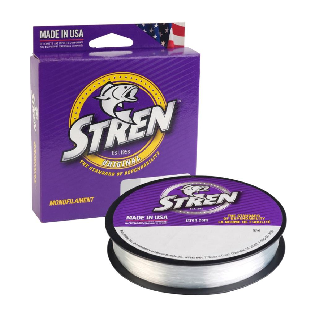 Stren Stren Original Monofilament Fishing Line - Clear/Blue, 330 Yards/8 ...