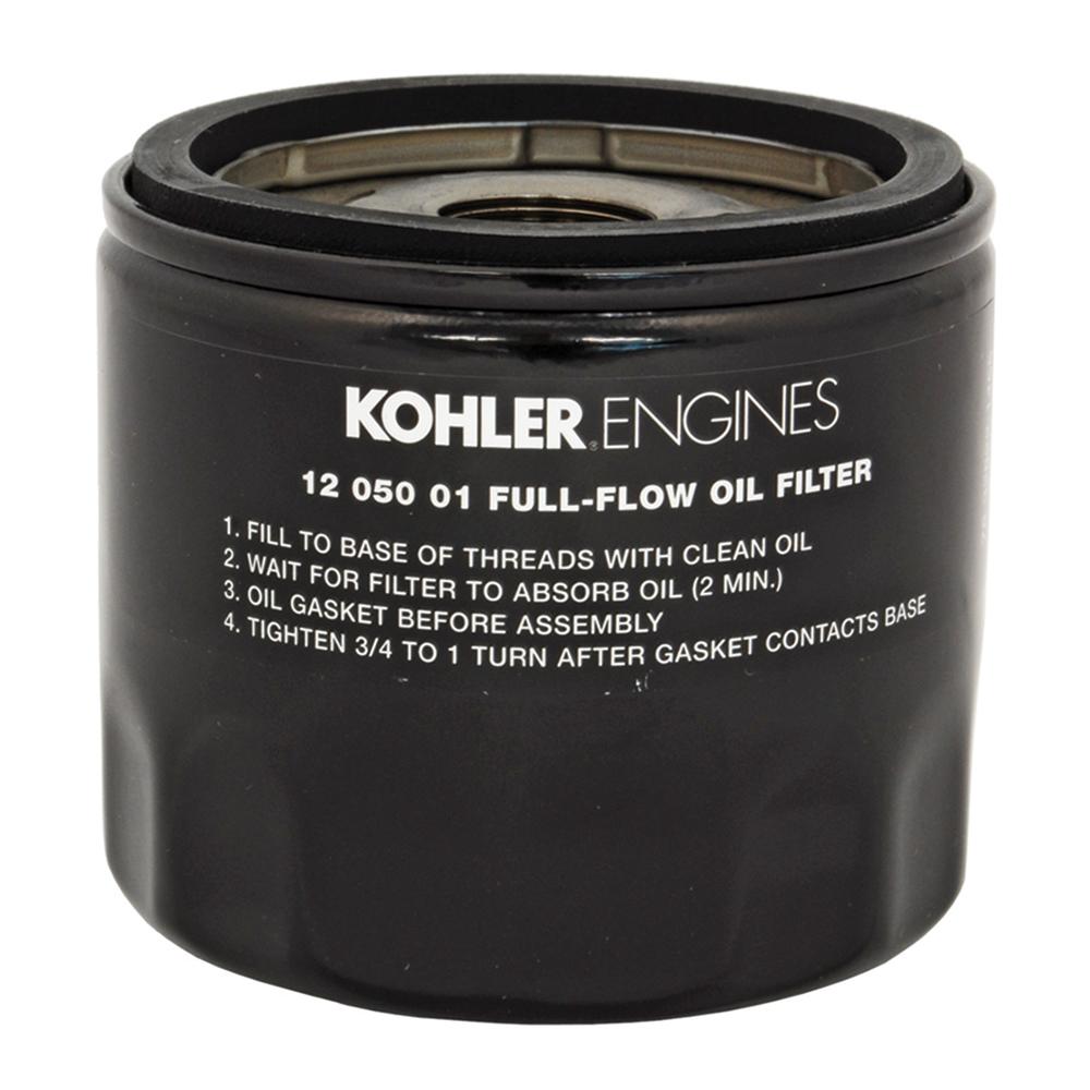 Genuine Kohler 52 050 02-S Premium Oil Filter - Extra Capacity, 4-Pack