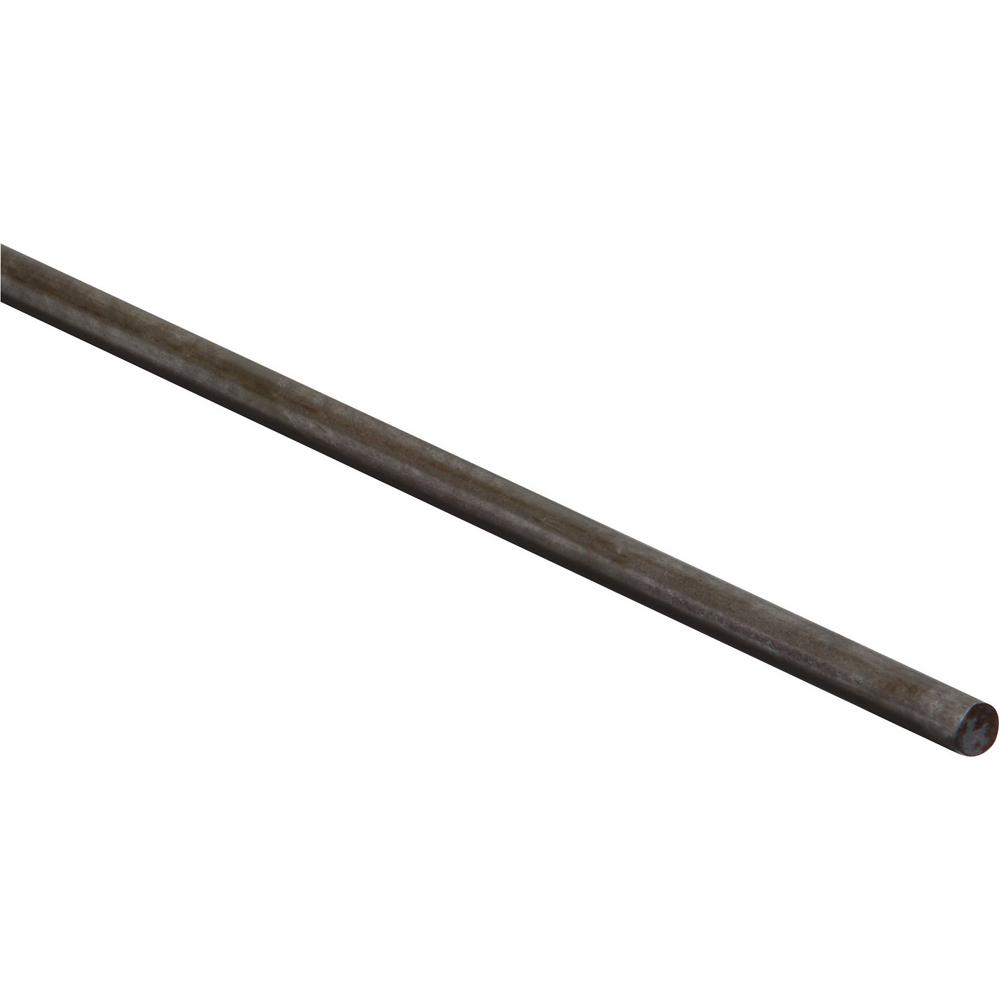 Smot Rod National Hardware 4055BC Smooth Rods - Cold Rolled in Plain Steel ...