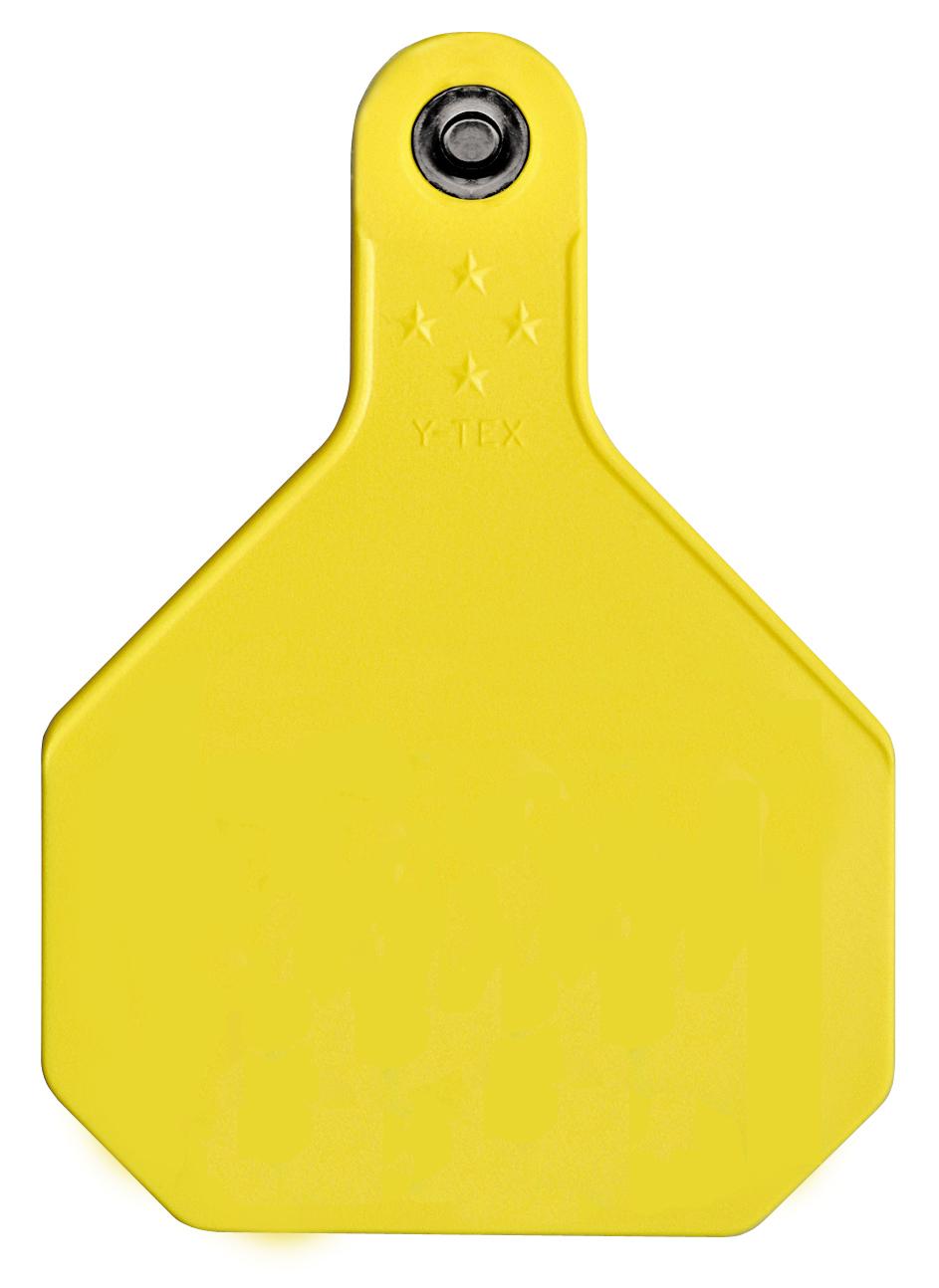 Rototag Y-Tex Ear Tag Set Large Yellow Blank - 7913000 | Rural King