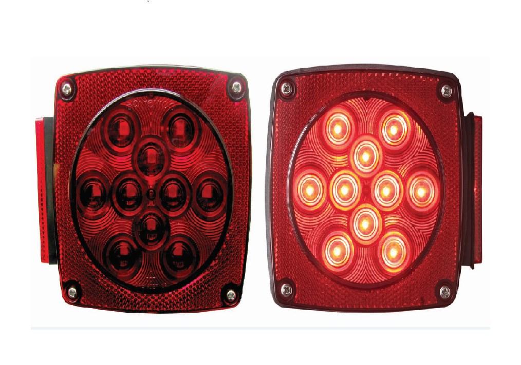 Precise Led Stud 11-Led Stud Mount Traditional Style Combination Tail Light Set | Rural King