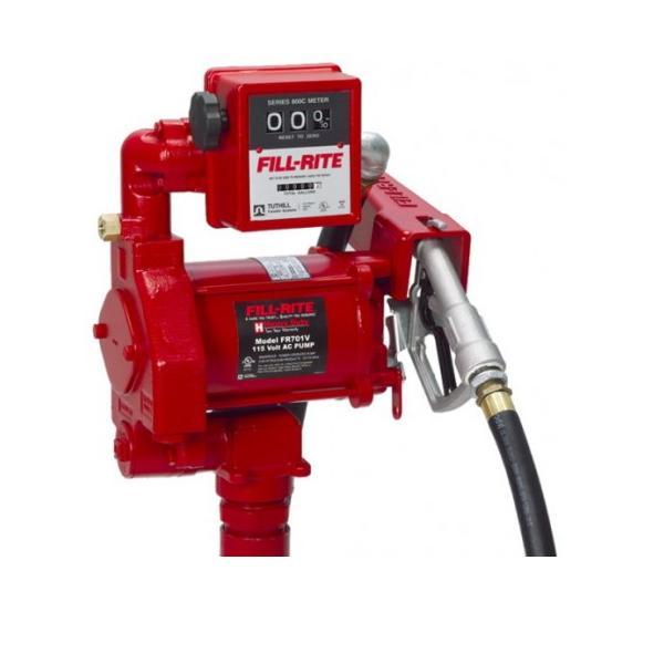 Fill Rite Fr701v Fill-Rite® 115V AC 20 GPM Fuel Transfer Pump with Meter & Nozzle ...