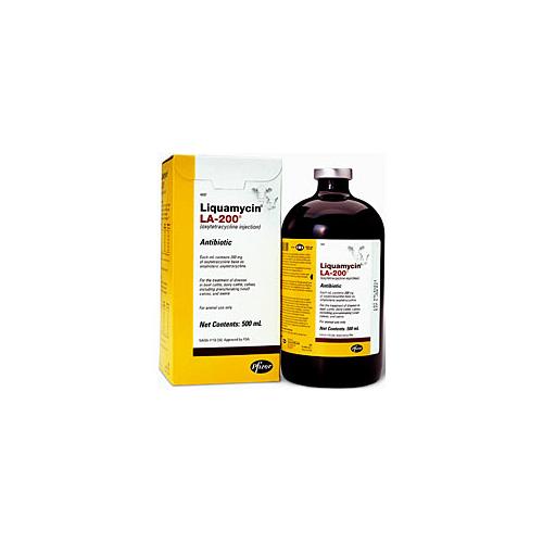 Liquamycin LA200 Antibiotic, 100 mL 10000462 Rural King