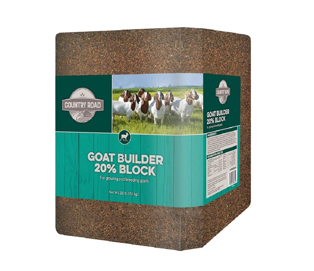 Country Road 20% Goat Builder Block, 33 lb. Block | Rural King