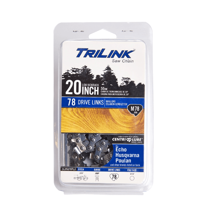 TriLink Saw Chain 20 inch Chain w/ 78 Drive Links CL25878TL2 | Rural King