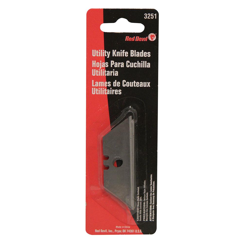 Red Devil 5 Pack Utility Knife Blades for Number 3204 - Number 3206 ...