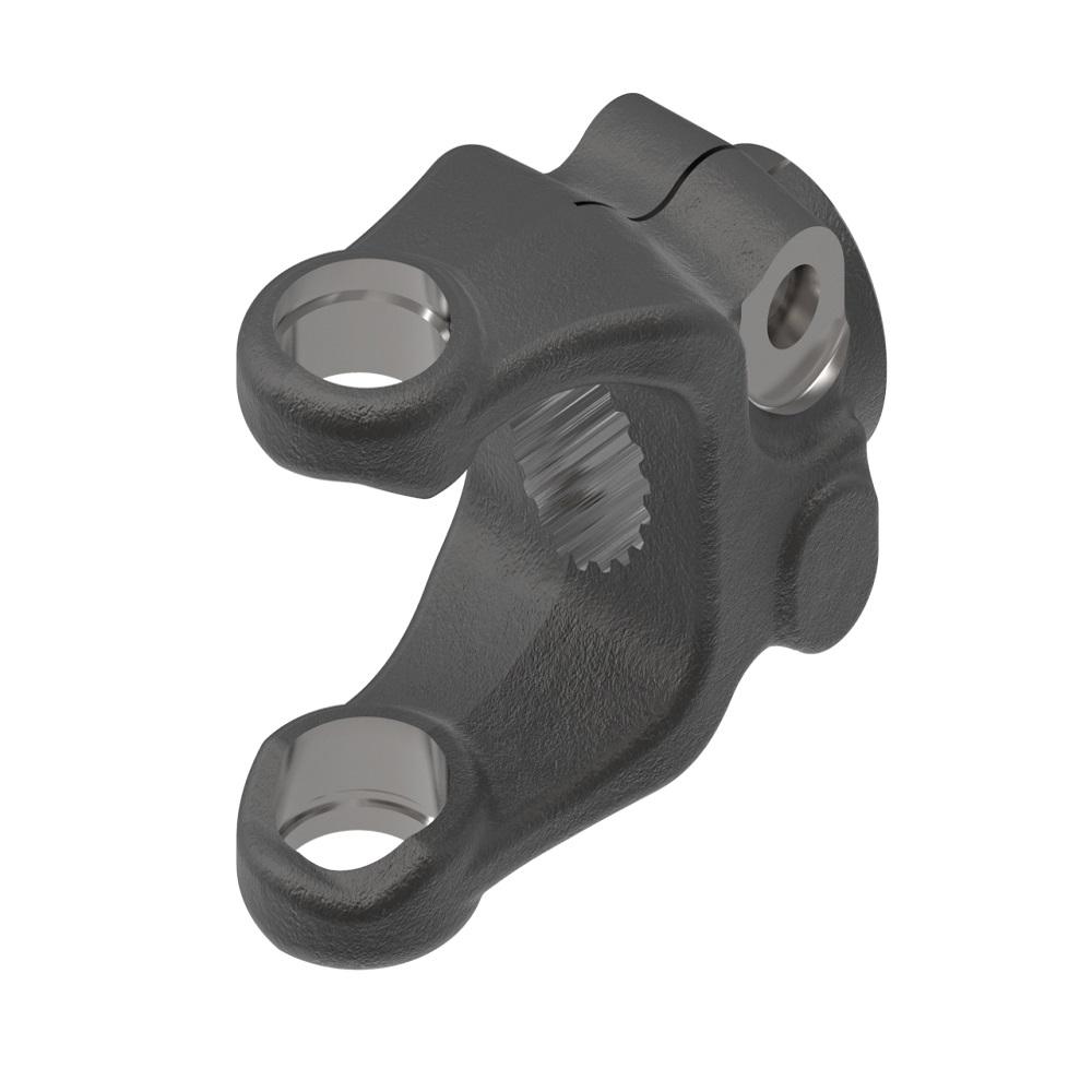 Spline Clmap Weasler 55 Series Yoke with 1 3/4-20 Spline Bore and Clamp Connection ...