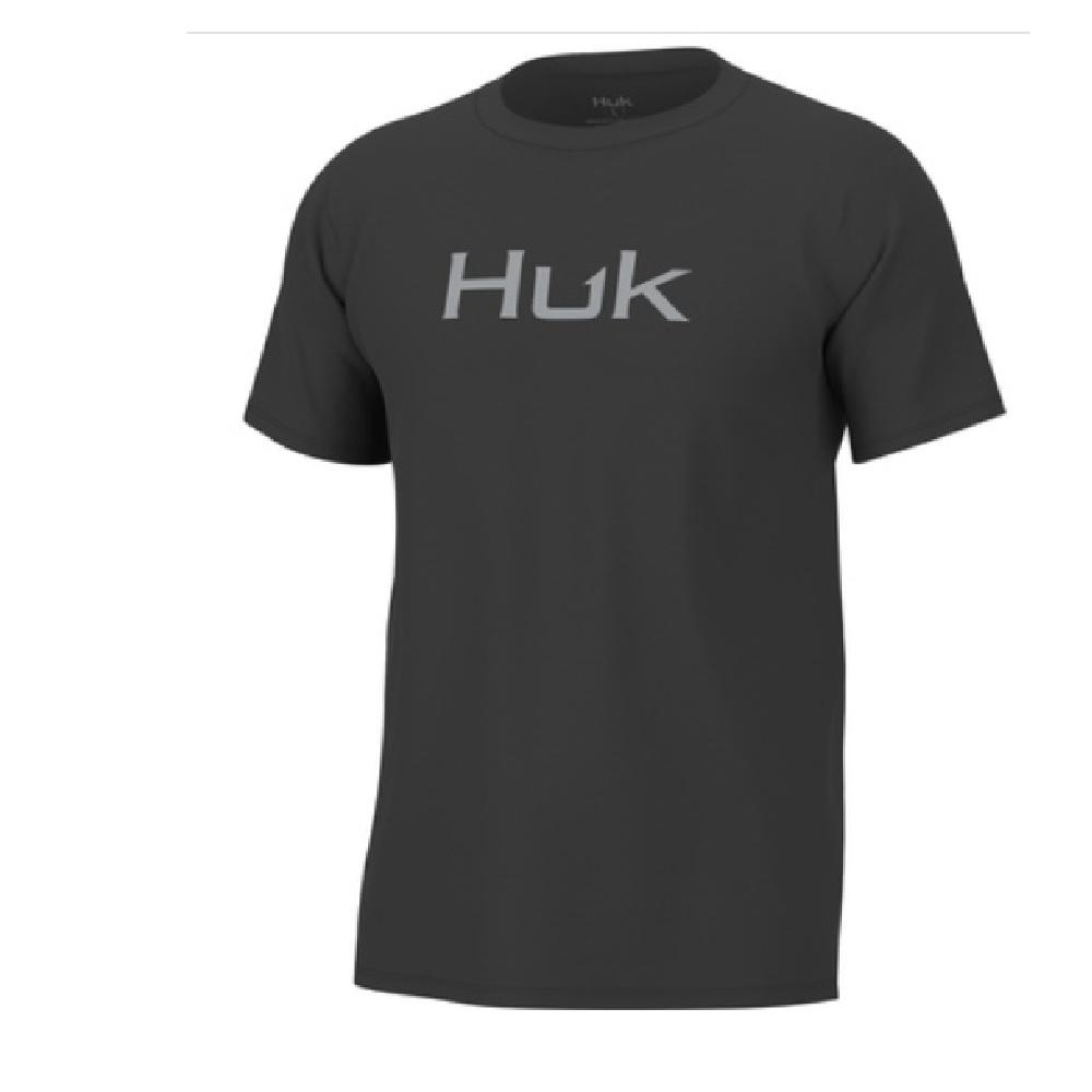 HUK T-shirt de pêche à manches courtes pour homme, Huk et leurres - Blanc, Petit HUK T-shirt de pêche à manches courtes pour homme, Huk et leurres - Blanc, Petit