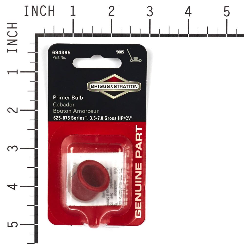 5 Ampoules D'Amorçage 694395 Pour Tondeuse Briggs & Stratton - Compatible Quantum & Intek