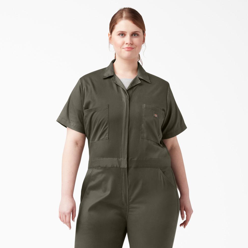 Dickies Pantaloncini Cargo Donna Temp-iQ Performance – Raffreddamento Intelligente, Tessuto Bi-stretch, Tasche Utility, Idrorepellente